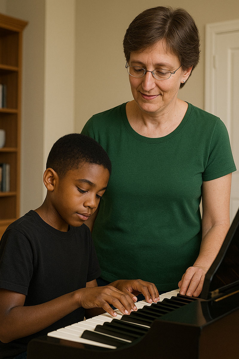 lisa rhode music studio hug